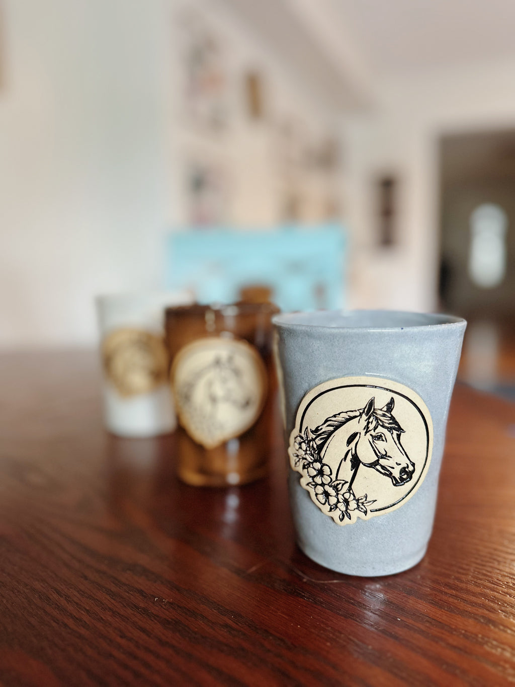 Horse Stamp Tumbler