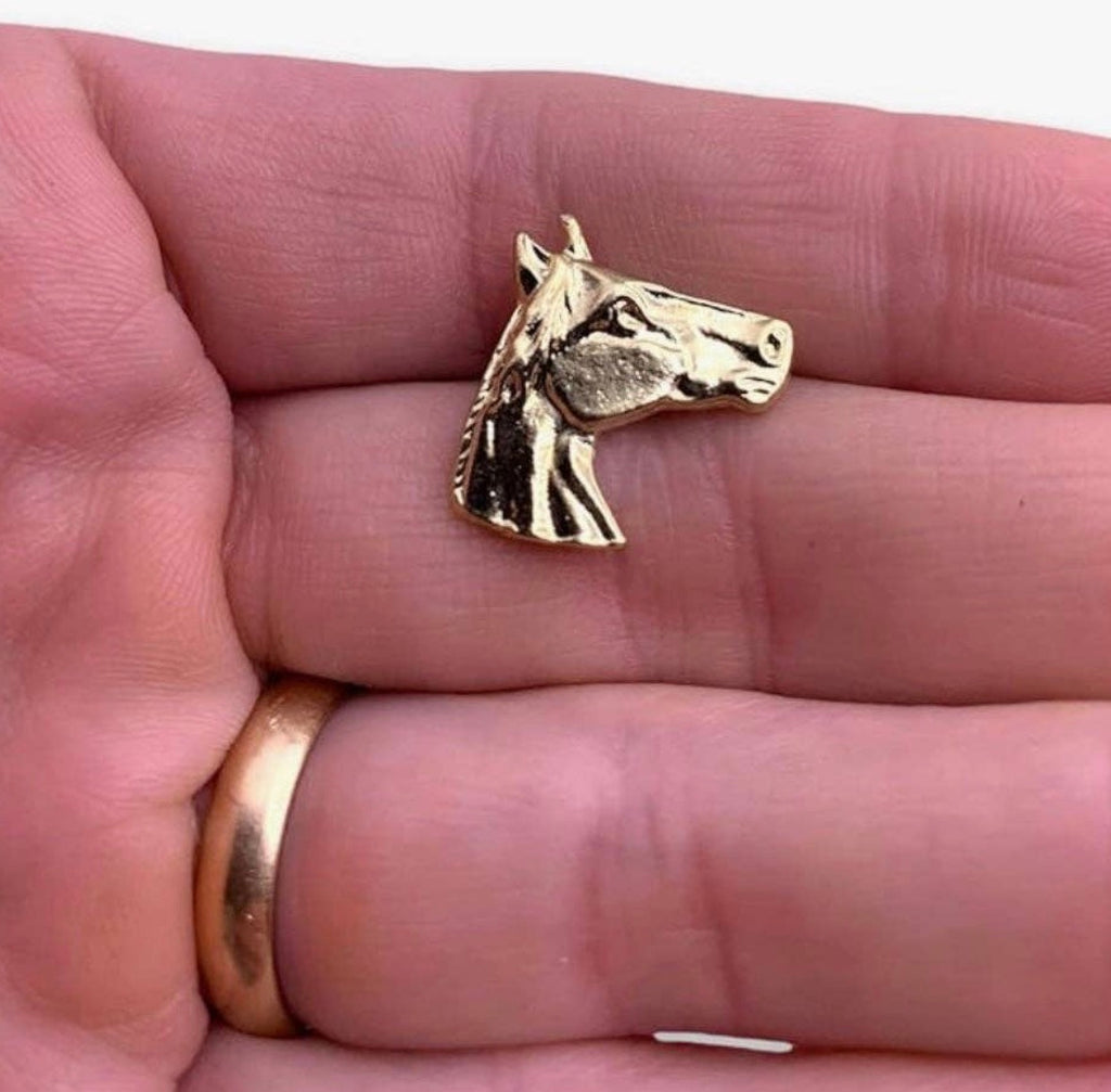 Golden Horse Pin