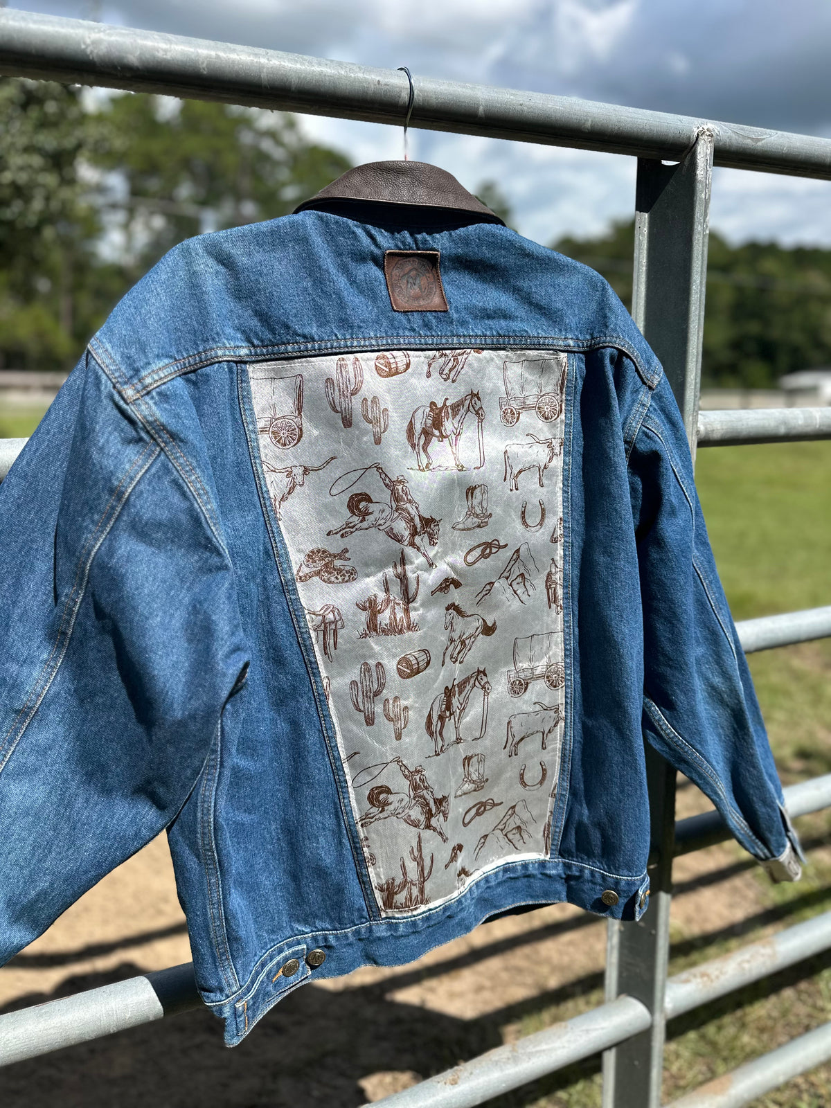 Custom Vintage Denim Jacket