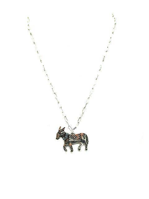 Western Burro Necklace
