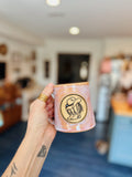 Cowgirl Boot Stamp Mug