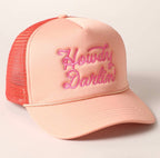 Howdy Darlin' Embroidered Mesh Back Trucker Cap