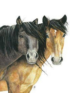 Wild Mustang Tea Towel