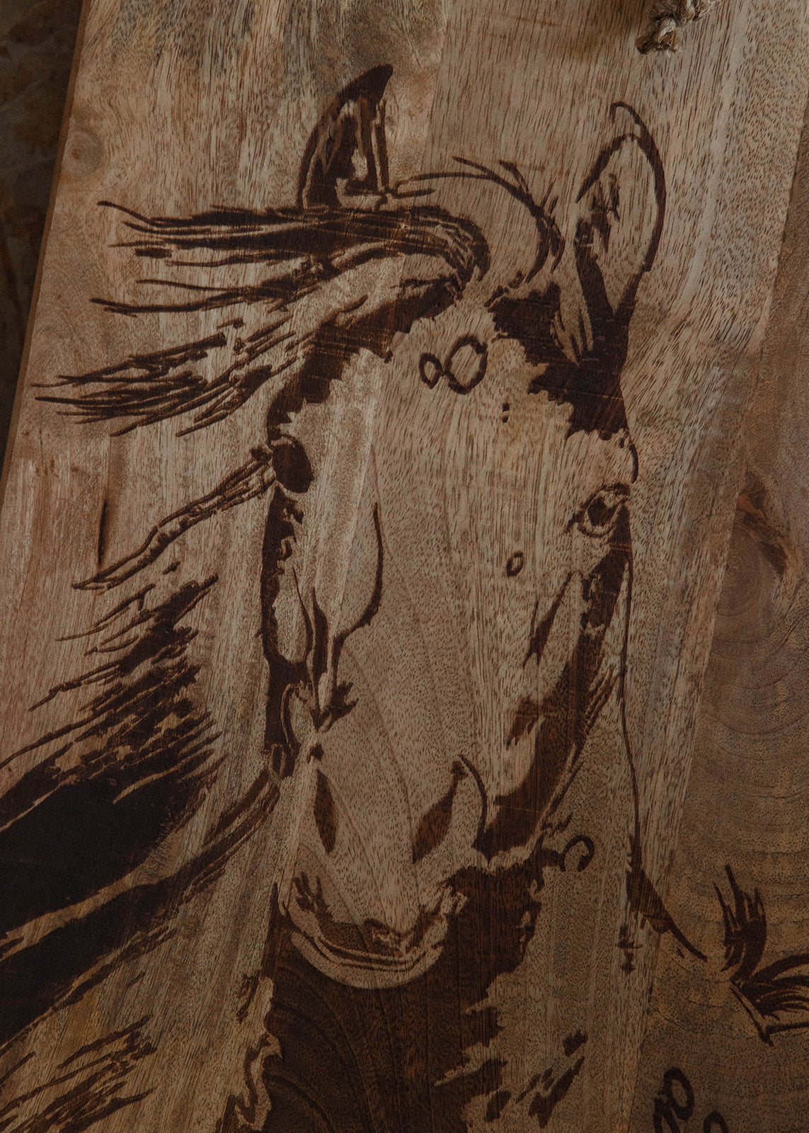 Horse Head Cutting Board