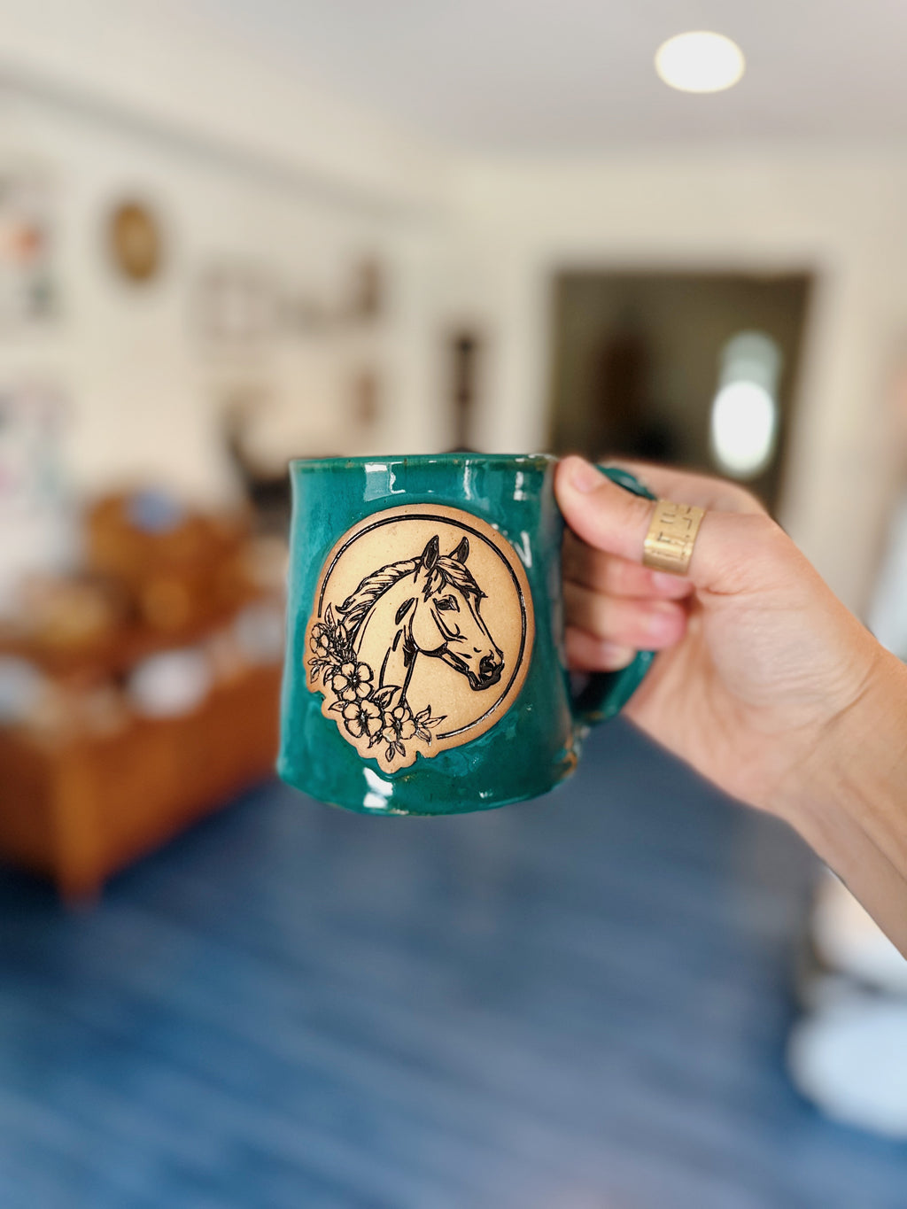 Horse Stamp Mug