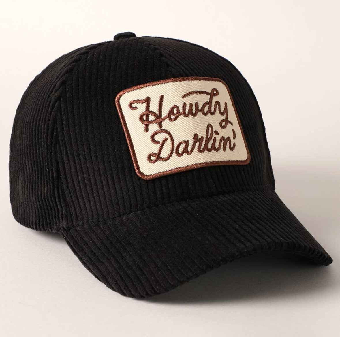 Howdy Darlin' Corduroy Cap
