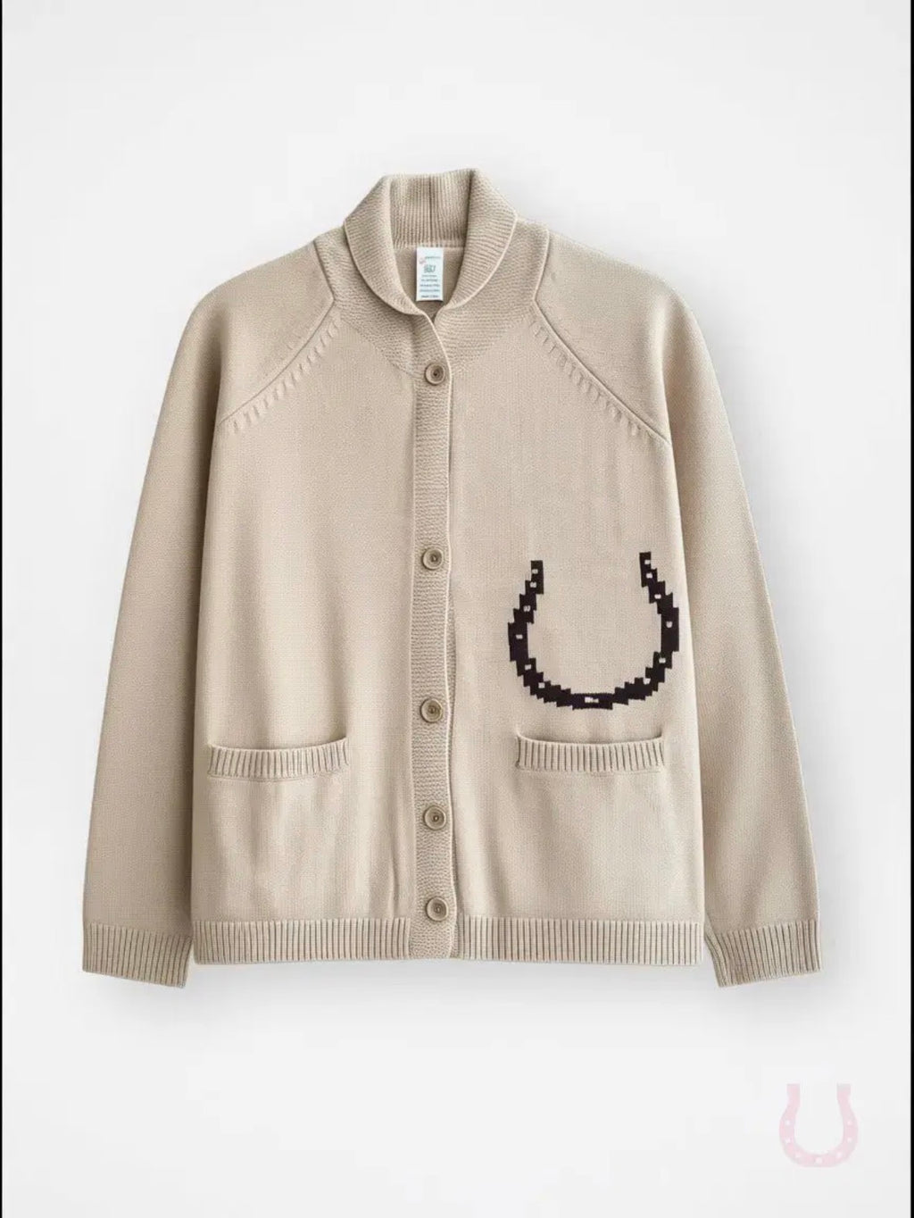 Knit Horse Cardigan