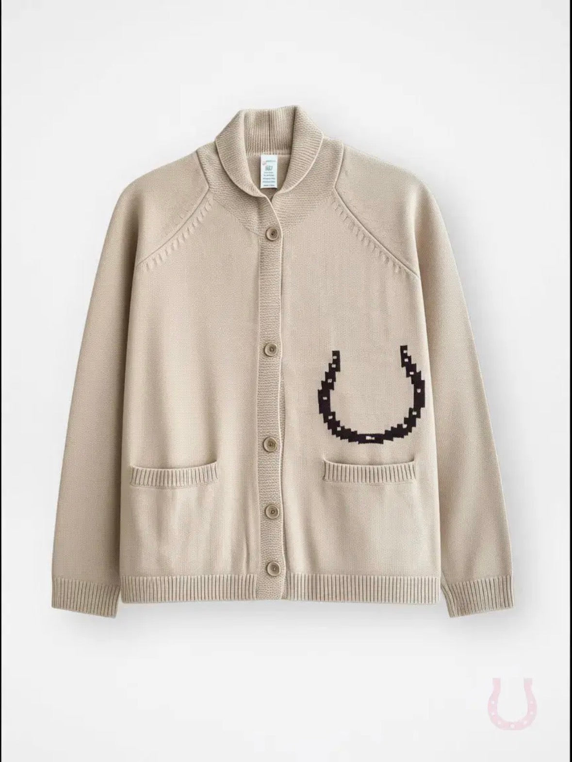 Knit Horse Cardigan
