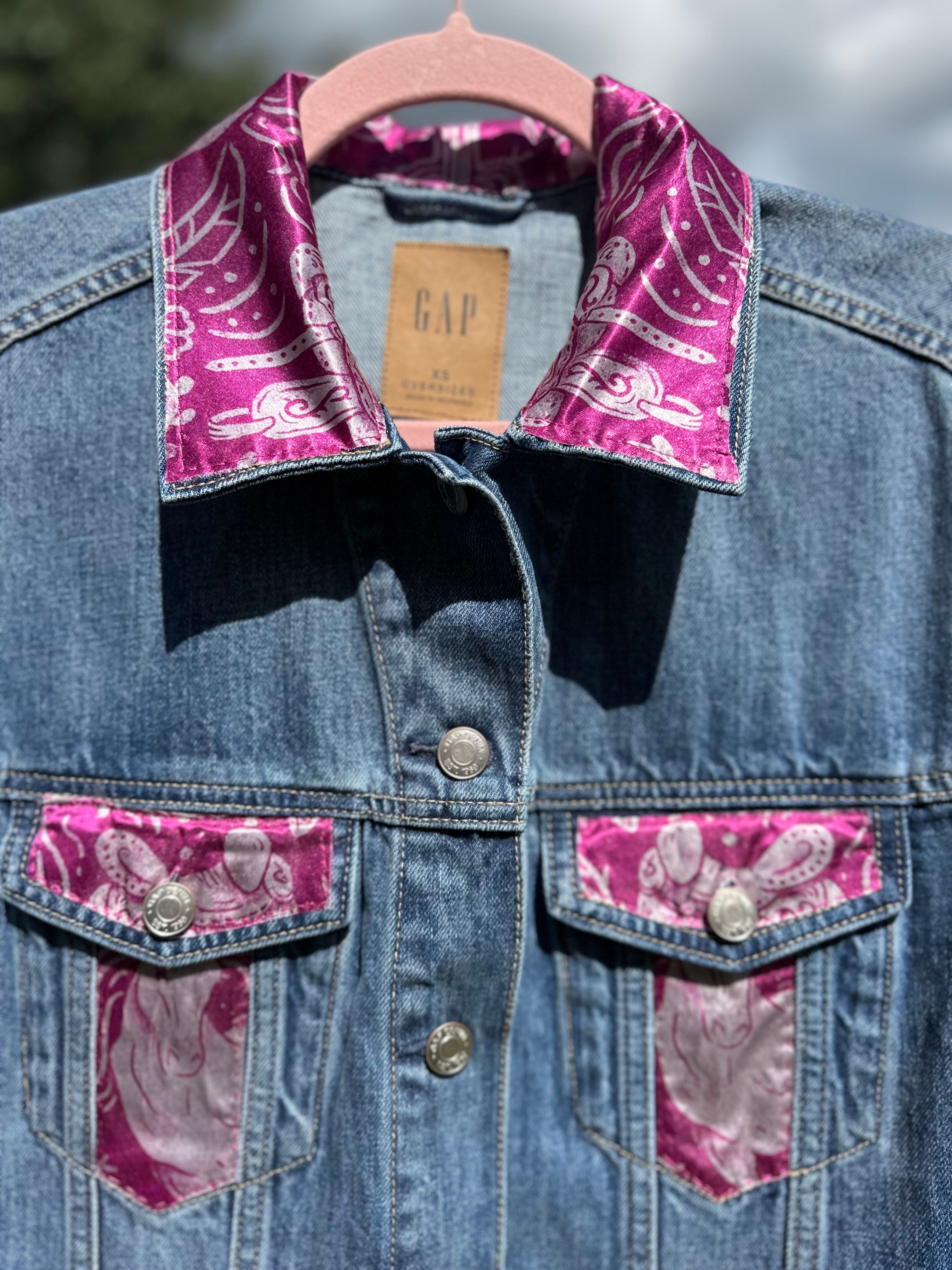Custom Denim Duster Jacket