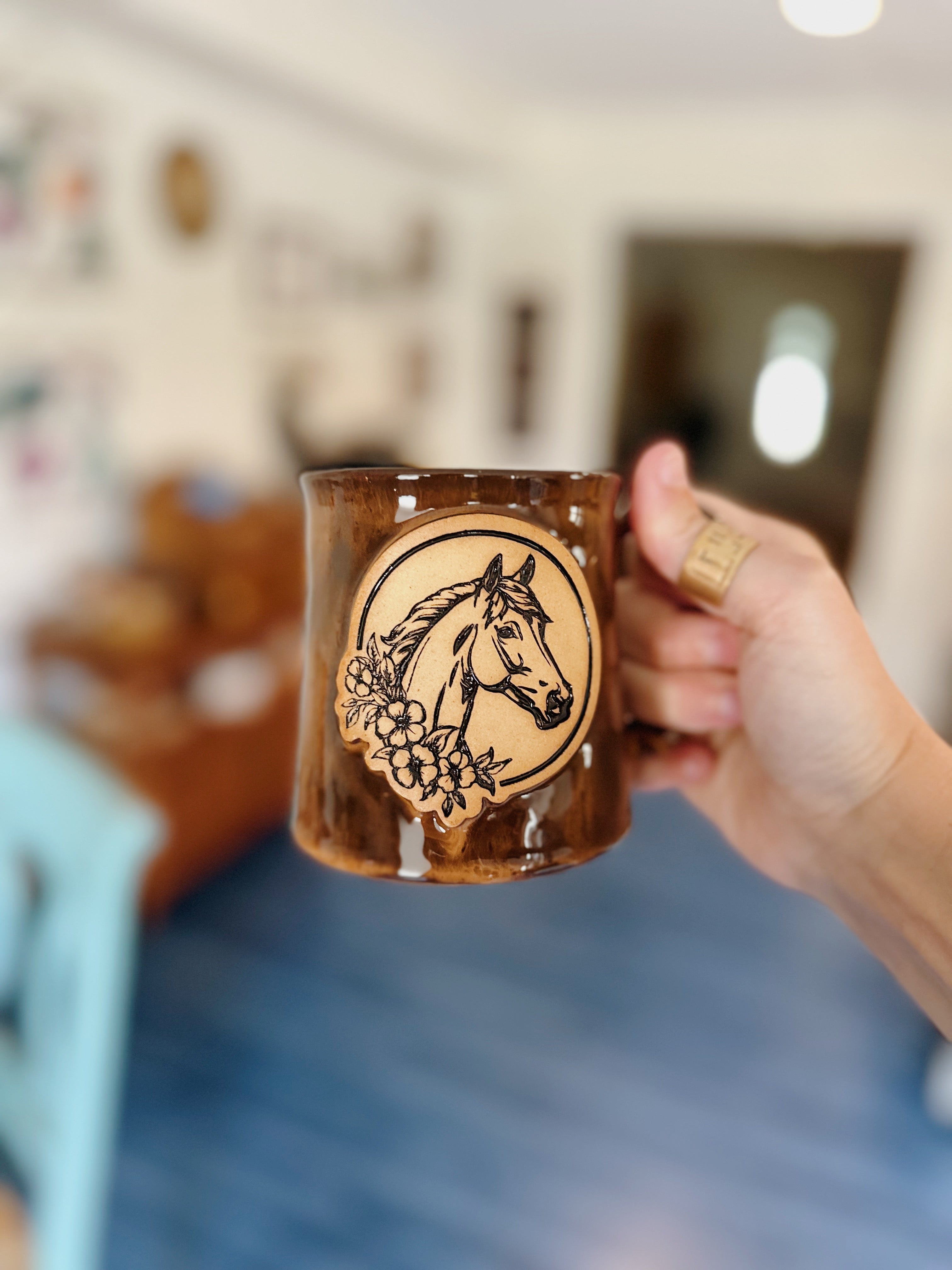 Horse Stamp Mug