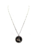Western Burro Pendant Necklace