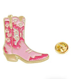 Pink Cowgirl Boot Pin