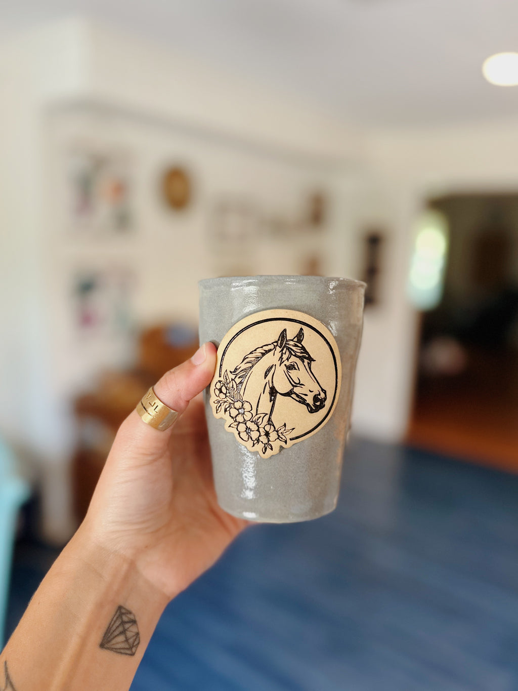 Horse Stamp Tumbler