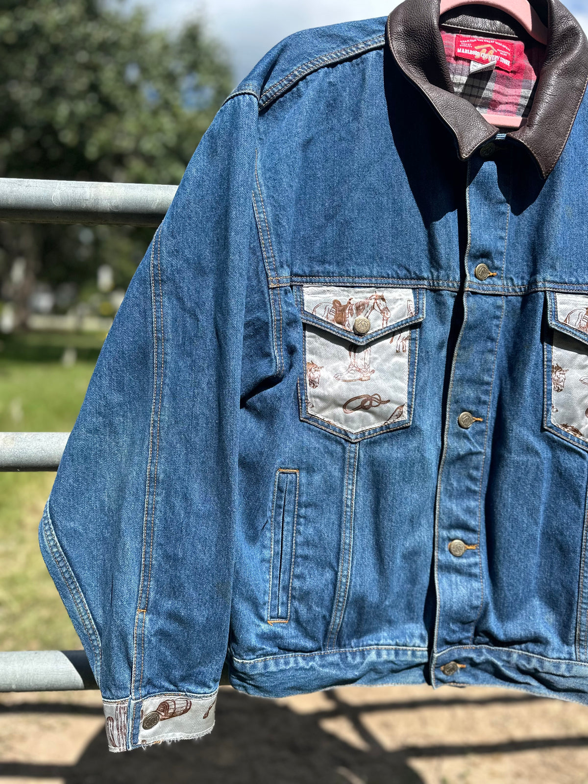 Custom Vintage Denim Jacket