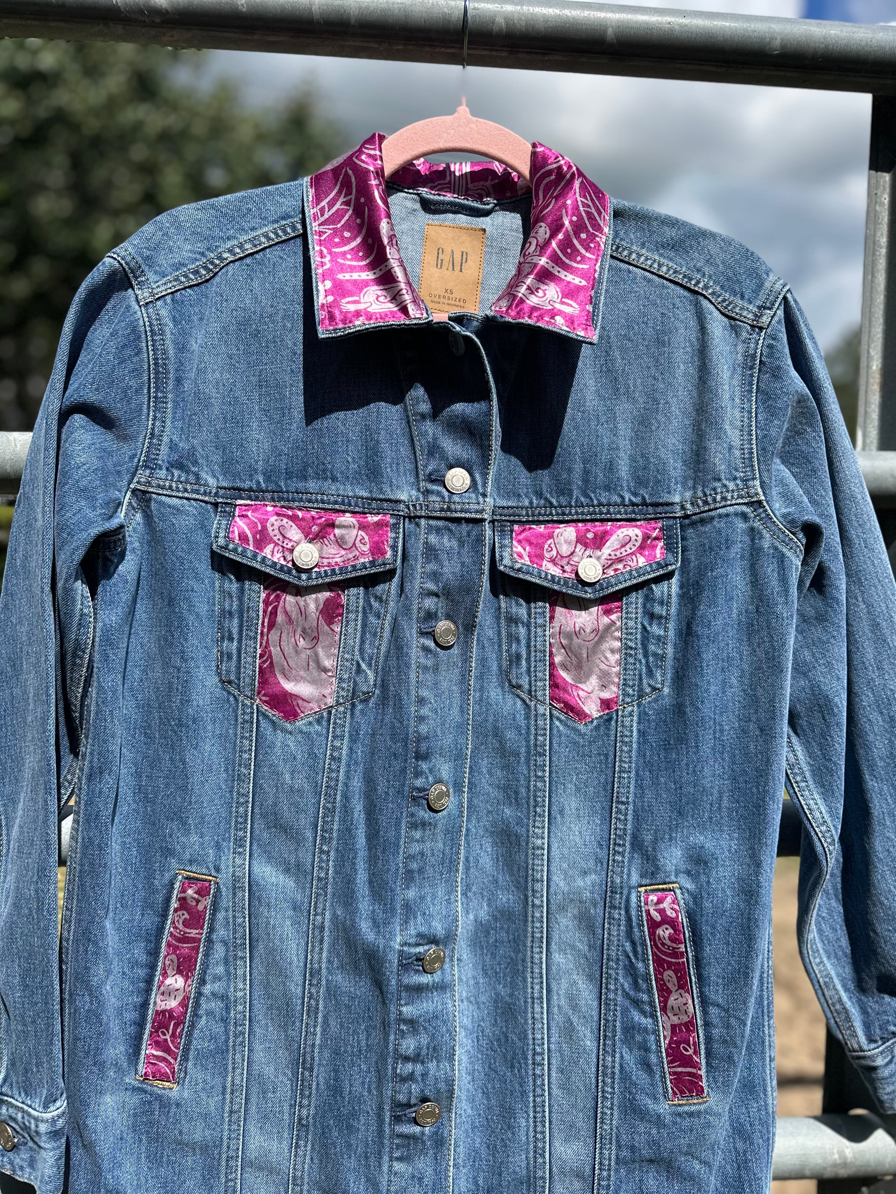 Custom Denim Duster Jacket