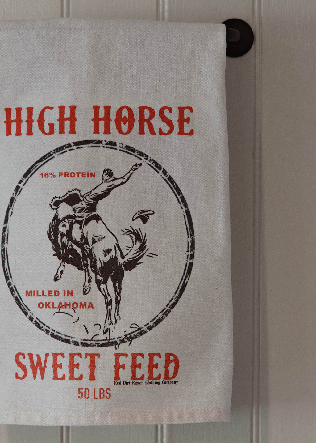 High Horse Dish Towel