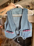 Custom Denim Vest