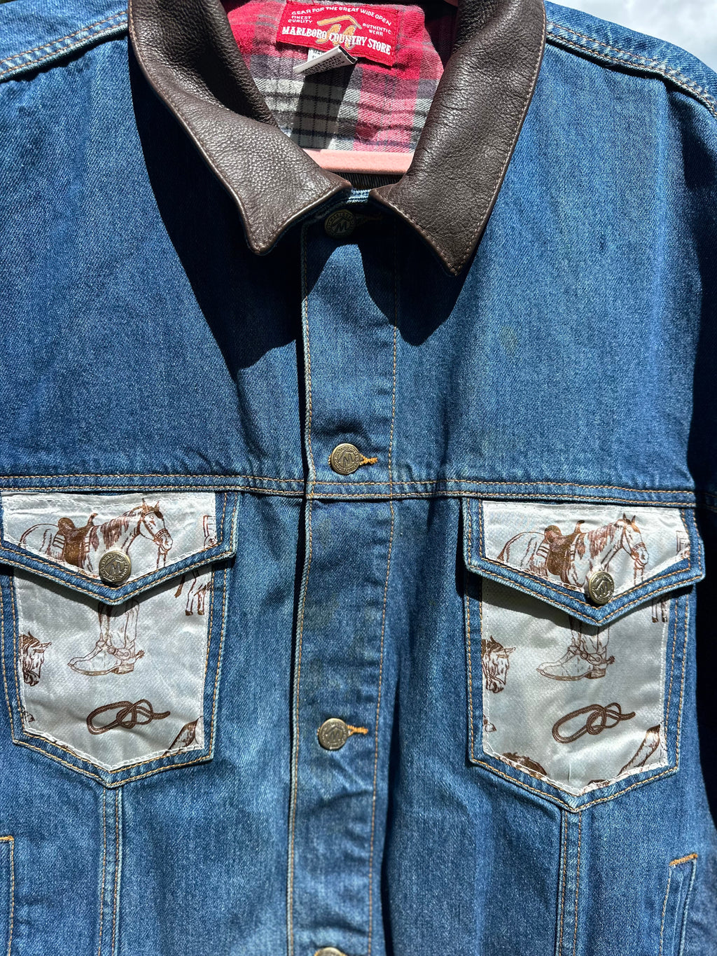 Custom Vintage Denim Jacket