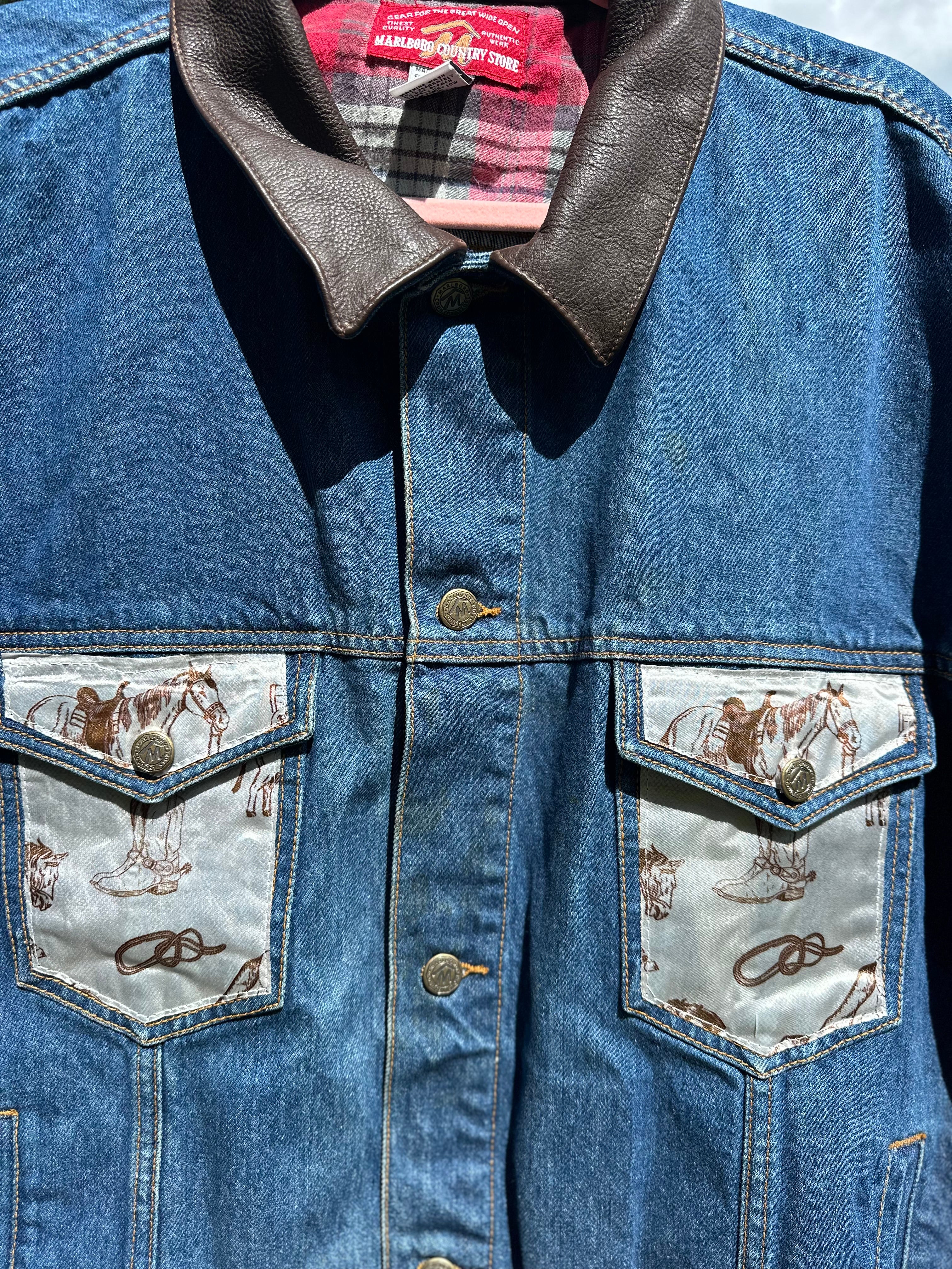 Custom Vintage Denim Jacket