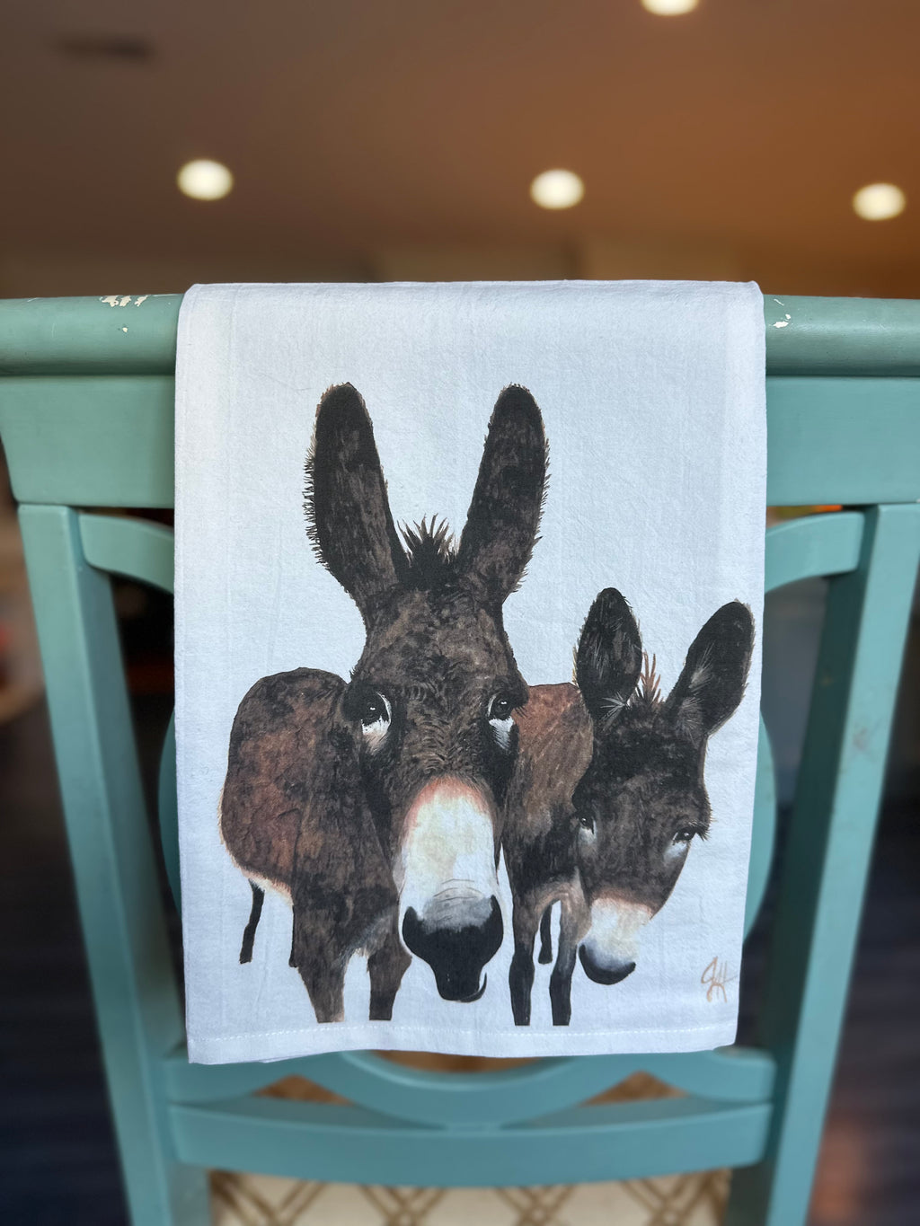 Wild Burrow Tea Towel