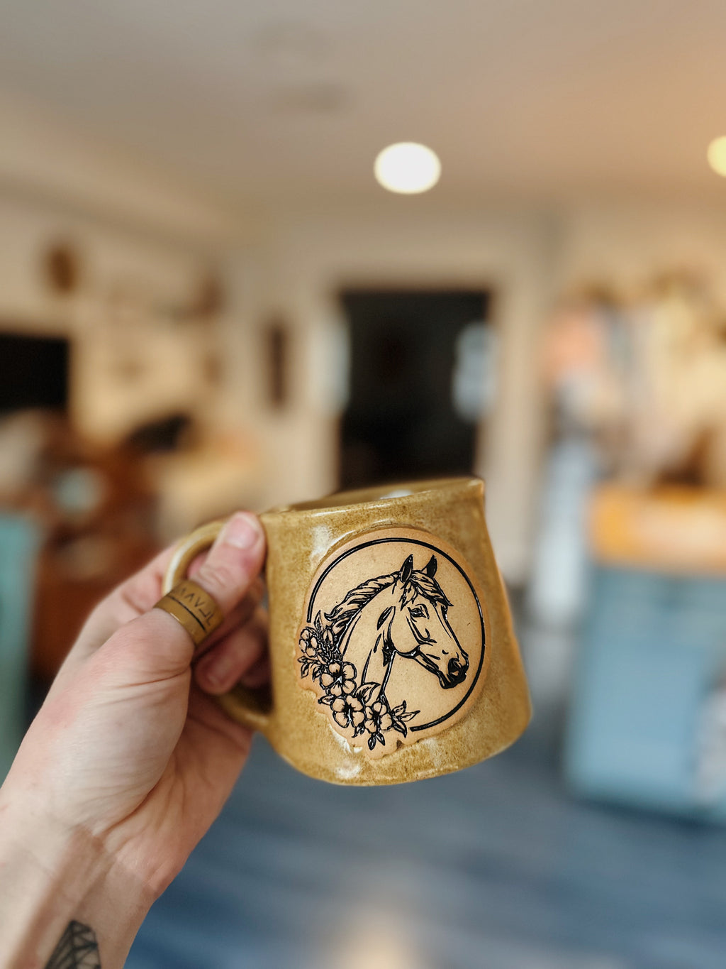 Horse Stamp Mug
