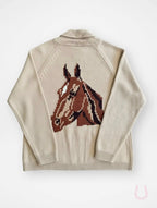 Knit Horse Cardigan