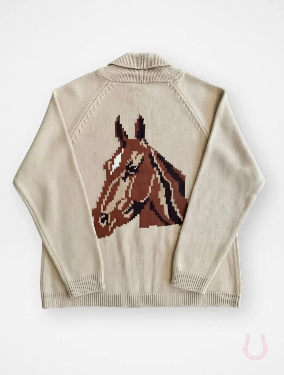 Knit Horse Cardigan