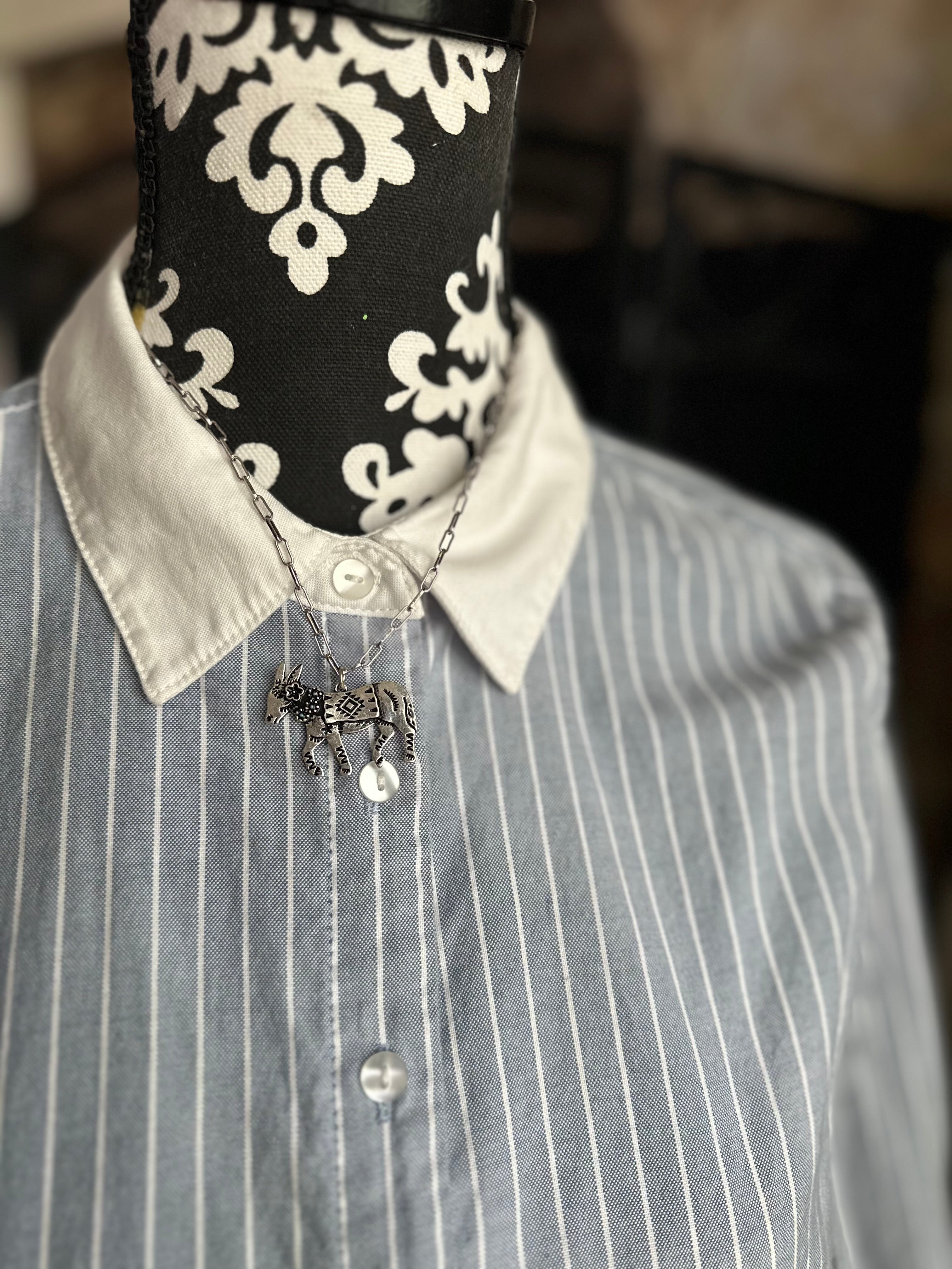 Western Burro Necklace