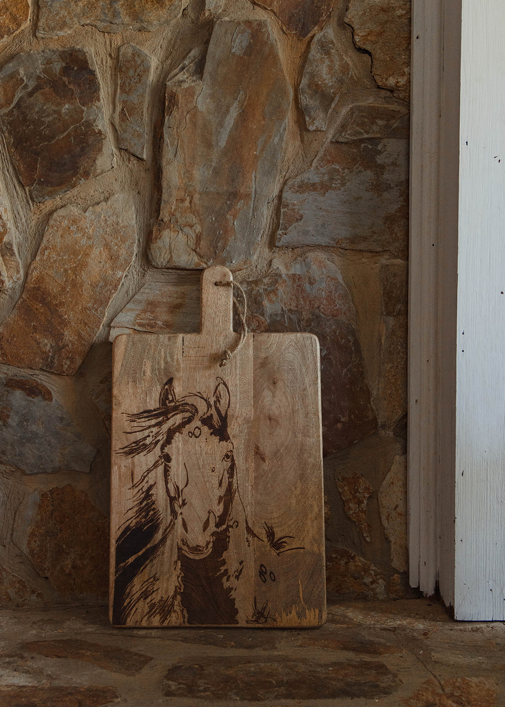 Horse Head Cutting Board
