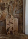 Horse Head Cutting Board