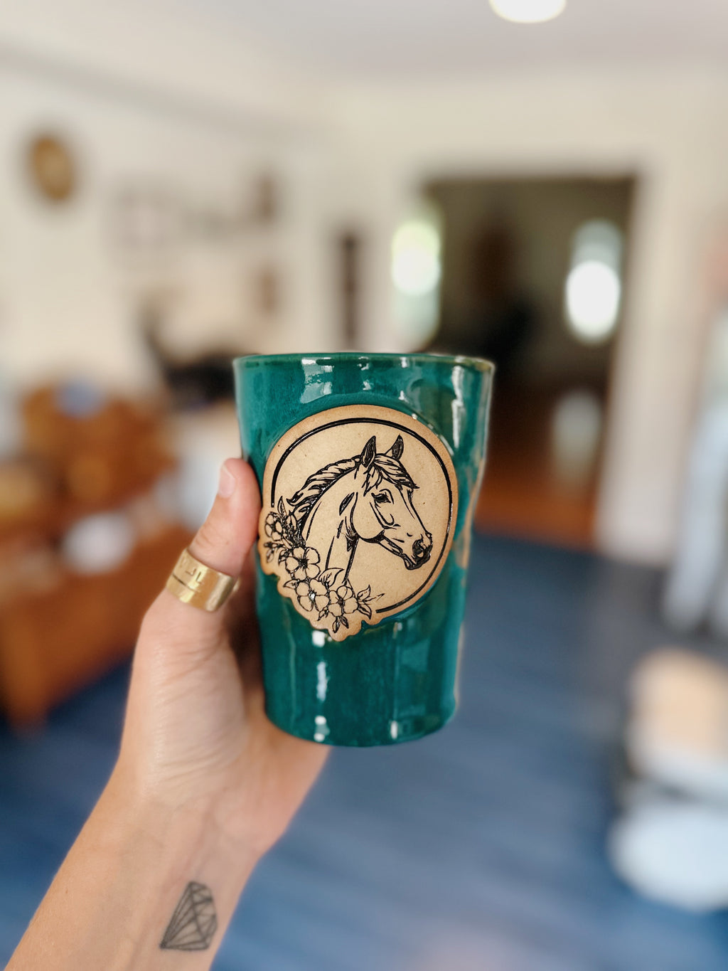 Horse Stamp Tumbler