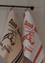 Ranch Horse Alfalfa Pellets Dish Towel
