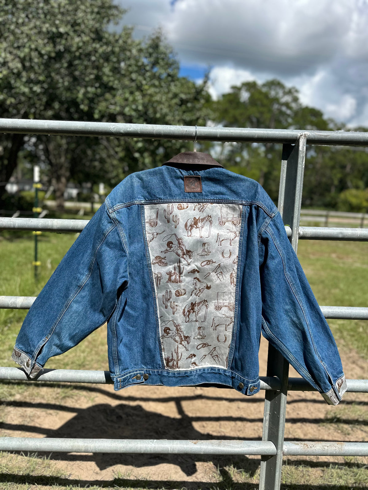 Custom Vintage Denim Jacket