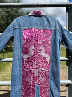 Custom Denim Duster Jacket