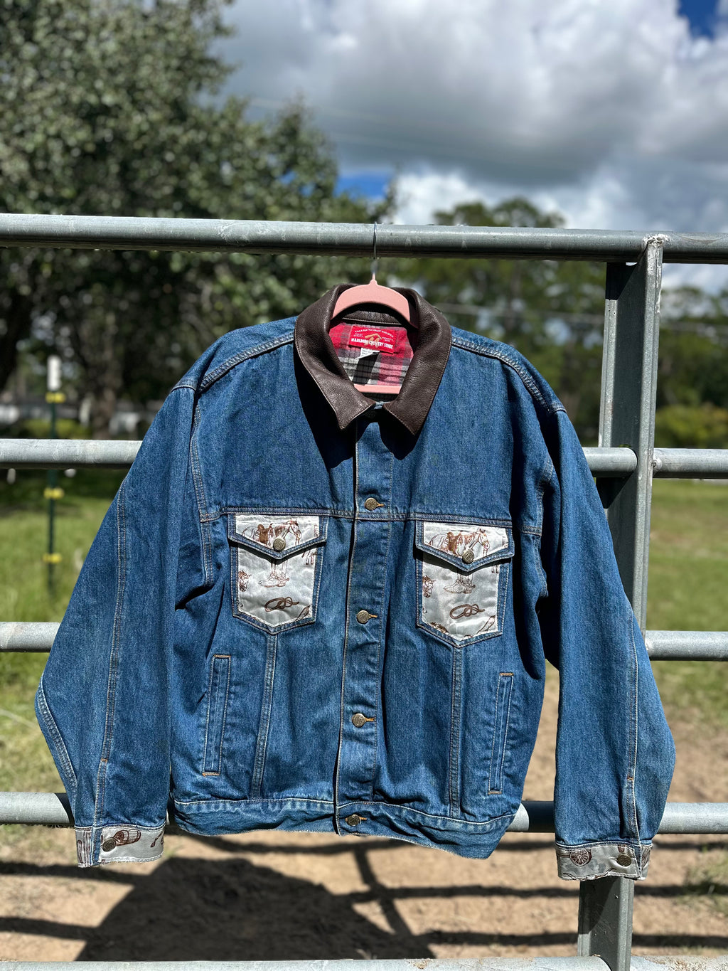 Custom Vintage Denim Jacket
