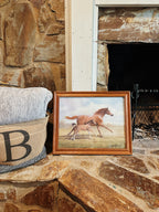 Mare and Foal Art