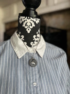 Western Burro Pendant Necklace