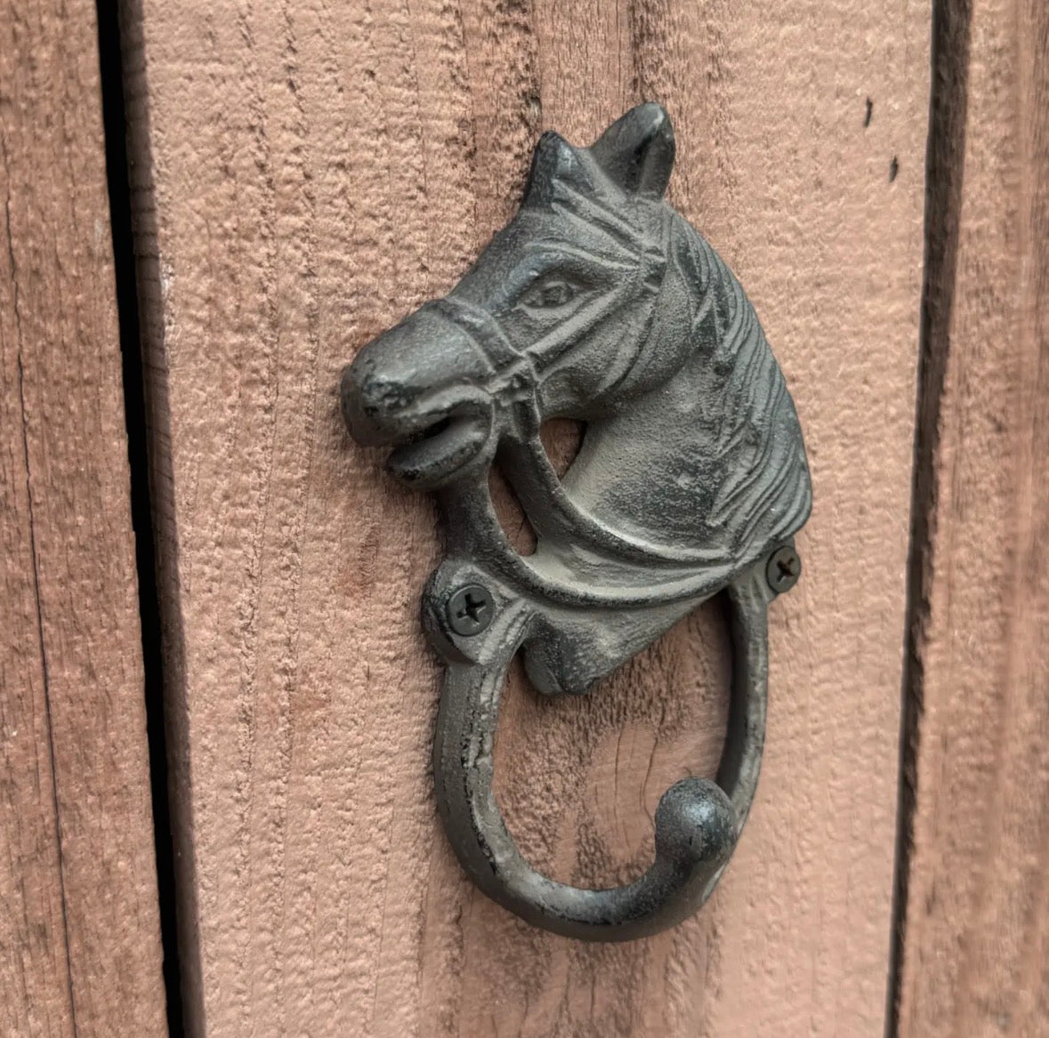 Cast iron wall hook