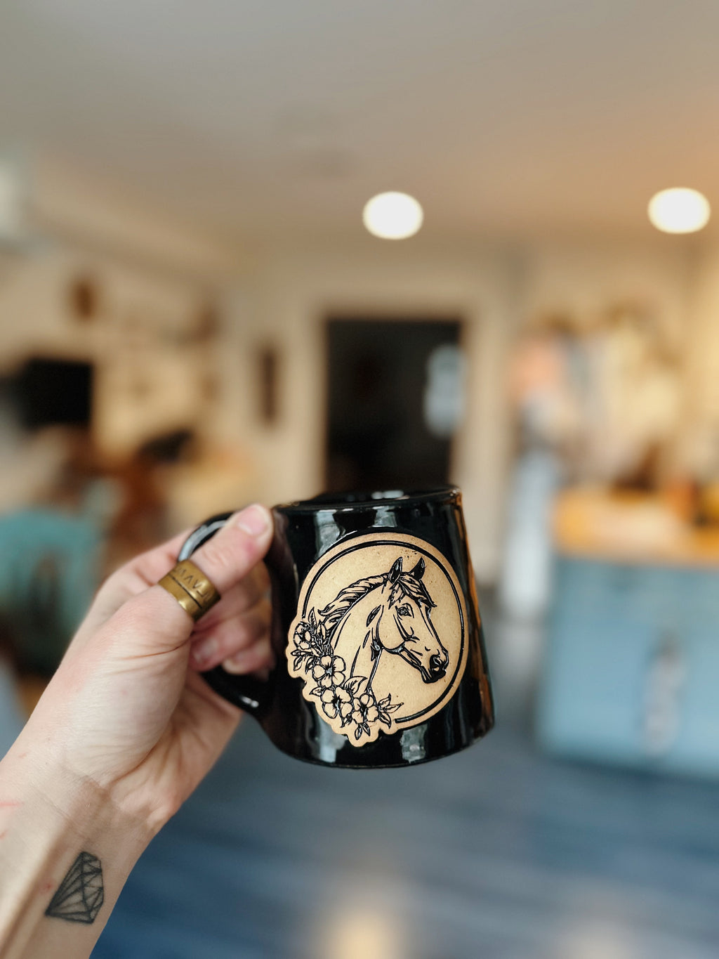 Horse Stamp Mug